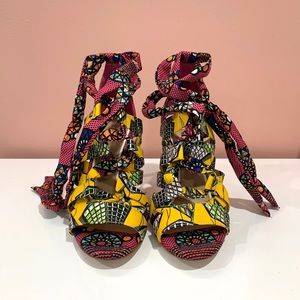 Gianni Bini colorful heels